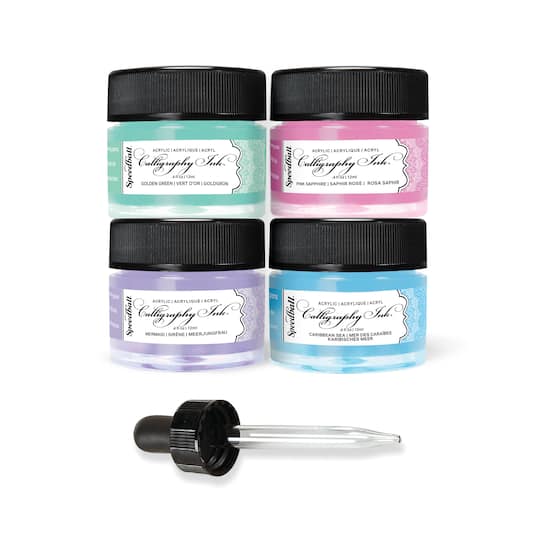 Speedball® Iridescent Calligraphy Ink Set